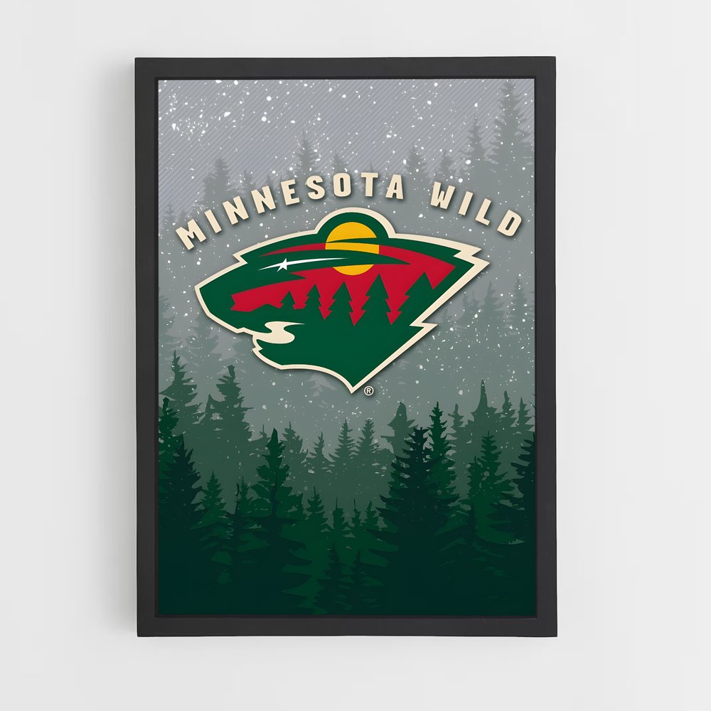 Poster Minnesota Wild Adventure – affiche Hockey sur glace (vue 2)